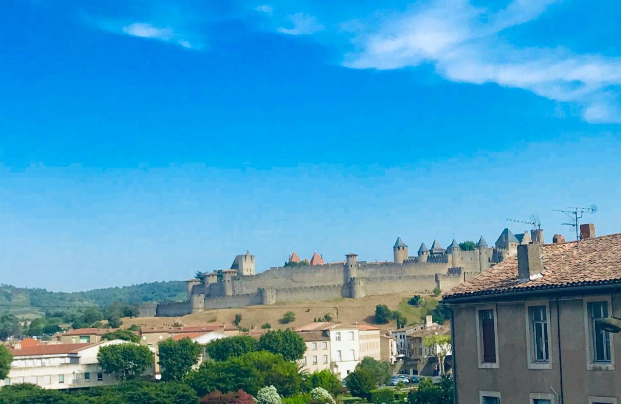 T2 Cocooning Vue Panoramique Cite Daire Carcassonne Dış mekan fotoğraf